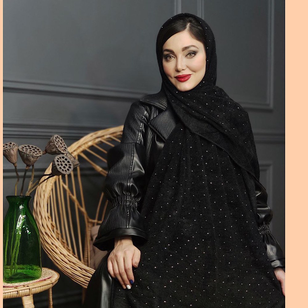 شال مجلسی زنانه کوپرا نگینی